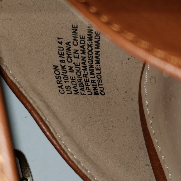 JUSTFAB Versatile Modern Square Toe Ankle Strap high heel sandal - Picture 5 of 6